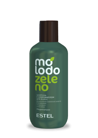 Шампунь
с хлорофиллом для волос
ESTEL Molodo Zeleno

250мл
Арт. MZ/S250