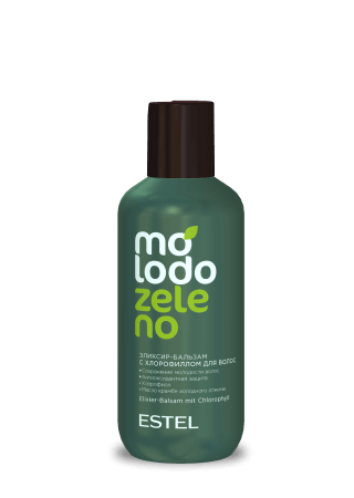 Эликсир-бальзам
с хлорофиллом для волос
ESTEL Molodo Zeleno

200мл
Арт. MZ/B200