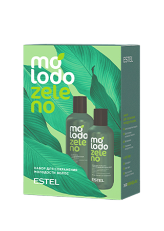 Набор для сохранения молодости волос
ESTEL Molodo Zeleno

250мл / 200мл
Арт. MZ/NH